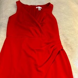 Women’s Sleeveless Red Dress